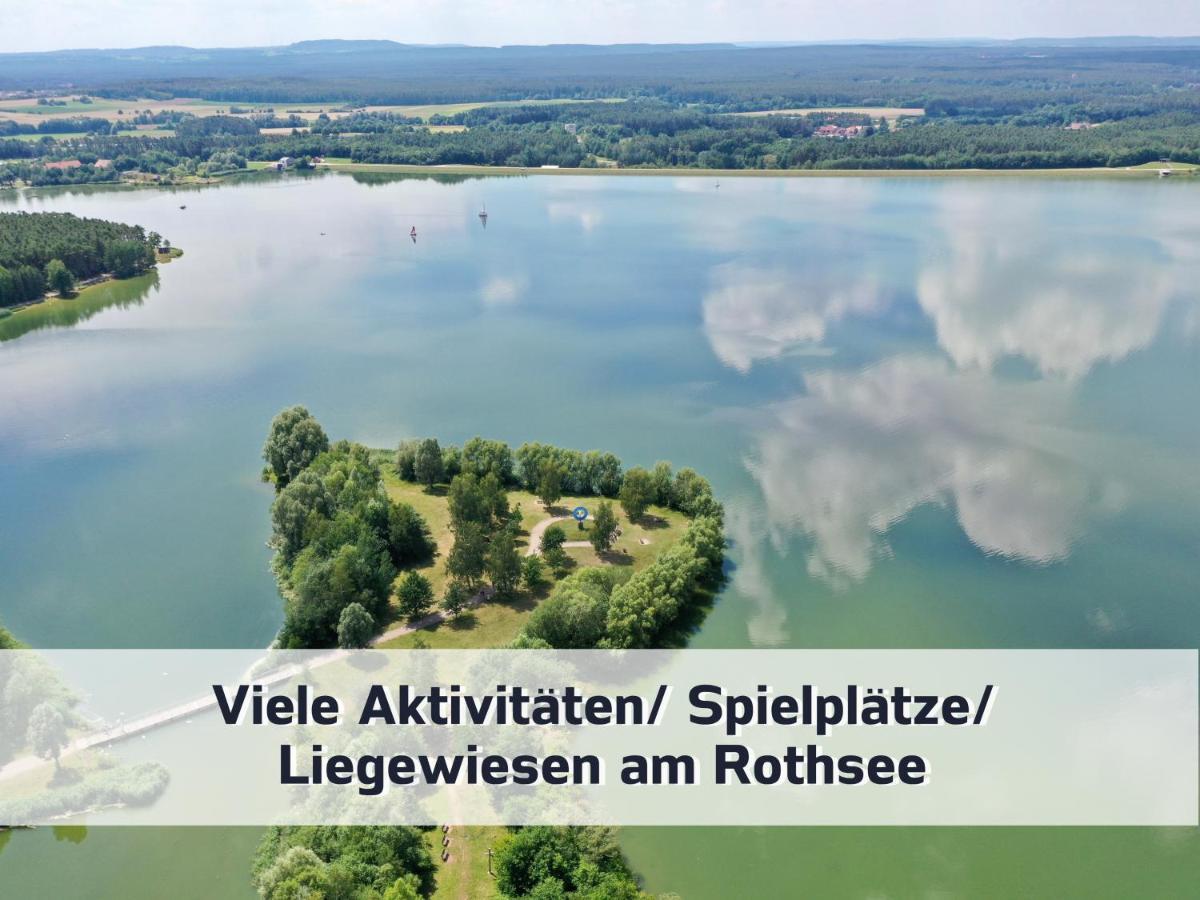 Ferienhaus Rothsee-Oase Ideale Ausgangslage Mit Tollem Ausblick, Sauna Und Privatem Garten Roth  Buitenkant foto