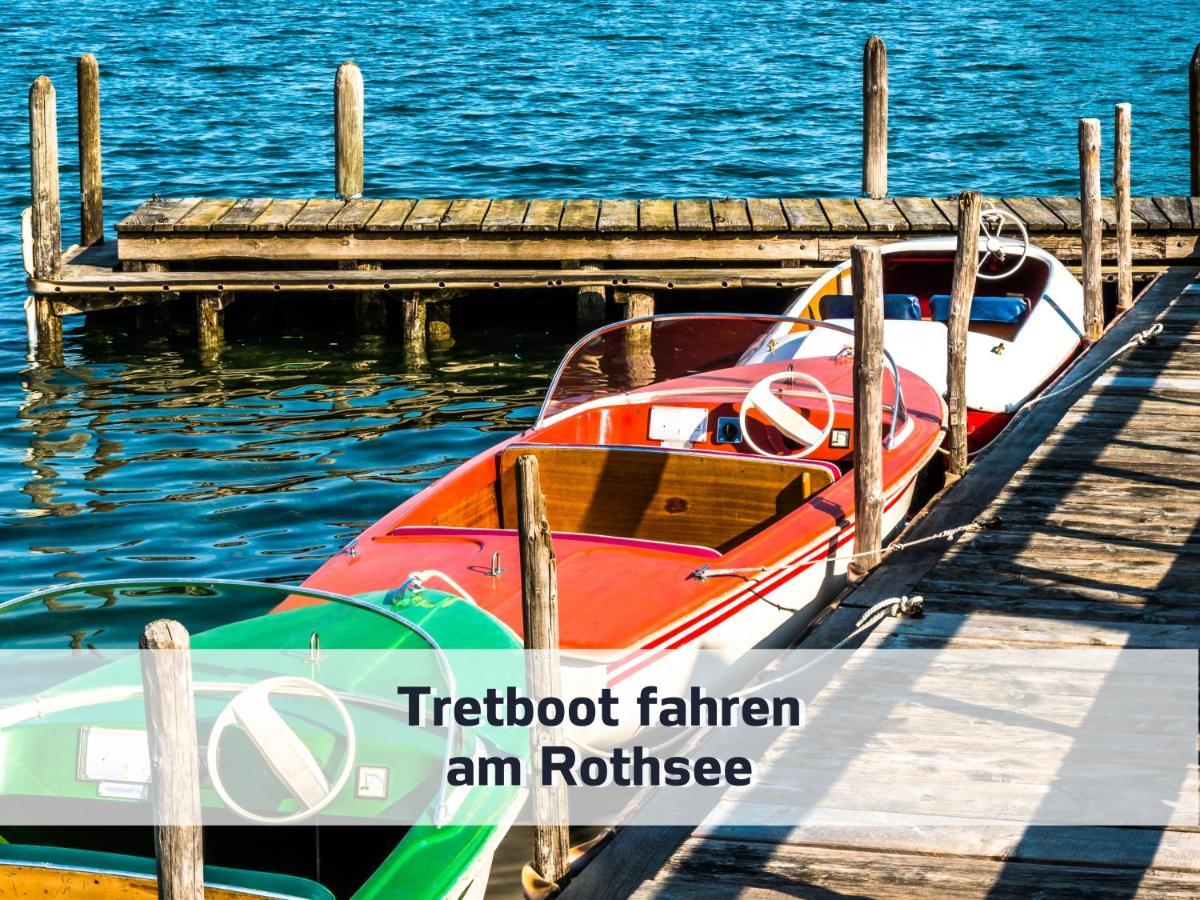Ferienhaus Rothsee-Oase Ideale Ausgangslage Mit Tollem Ausblick, Sauna Und Privatem Garten Roth  Buitenkant foto
