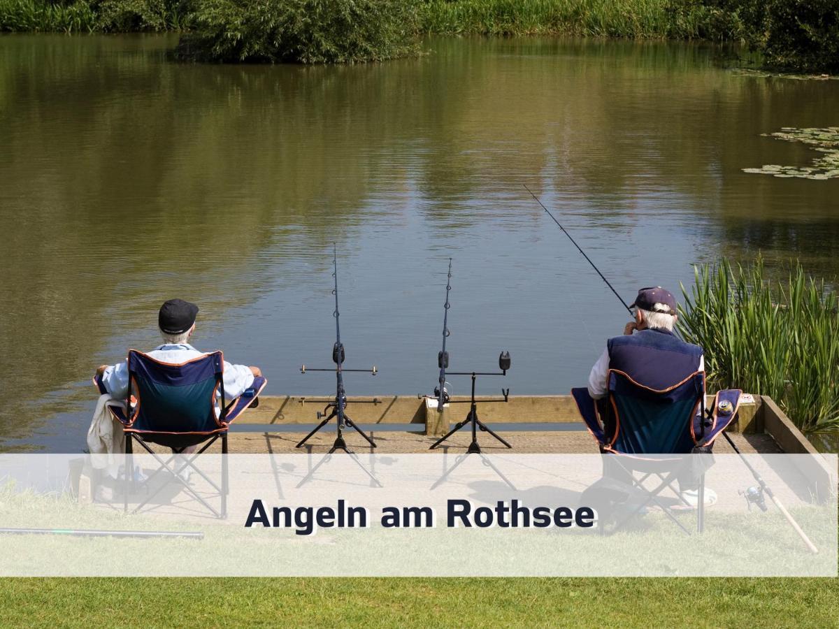 Ferienhaus Rothsee-Oase Ideale Ausgangslage Mit Tollem Ausblick, Sauna Und Privatem Garten Roth  Buitenkant foto