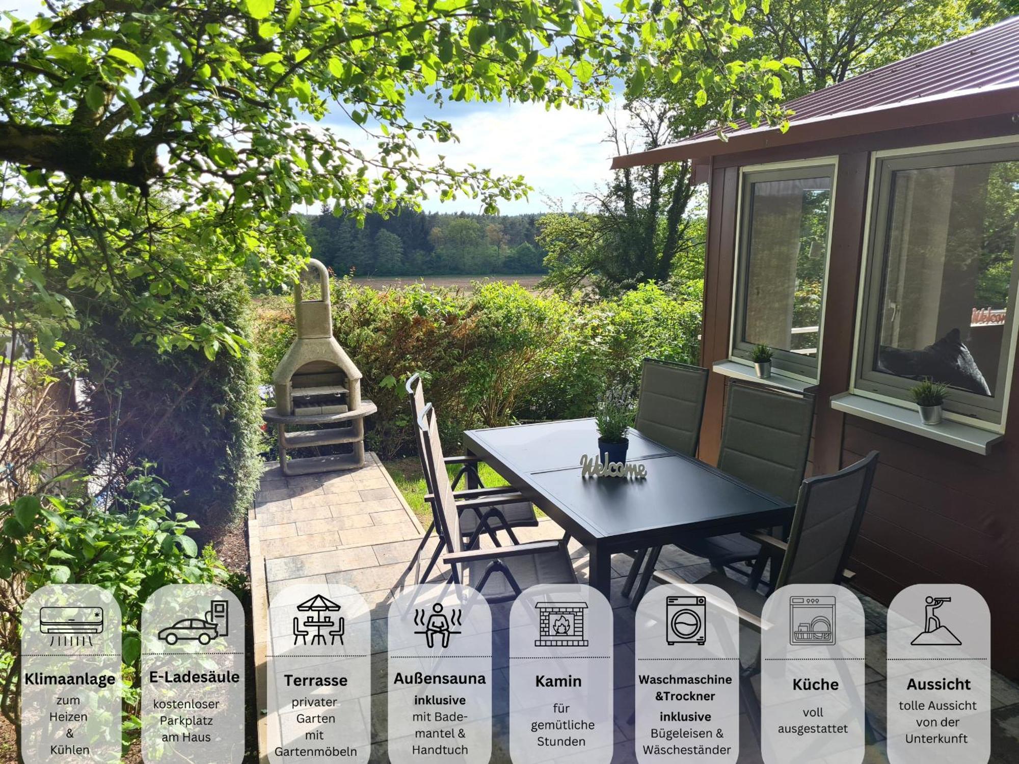 Ferienhaus Rothsee-Oase Ideale Ausgangslage Mit Tollem Ausblick, Sauna Und Privatem Garten Roth  Buitenkant foto
